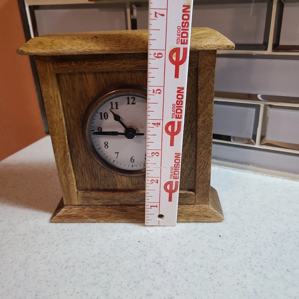 Wooden Clock Collectible for sale